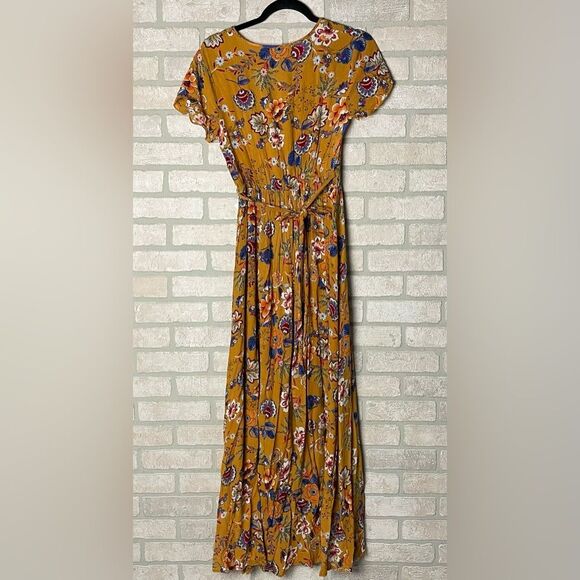 Patrons of Peace Floral Maxi Dress Size S - Picture 2 of 9